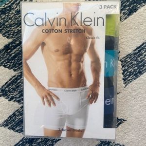 Men’s Calvin Klein boxer briefs M. Neon <3 NEW